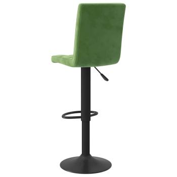 Barhocker 2 Stk. Dunkelgr?n Samt