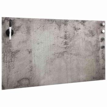 Magnettafel Wandmontage Glas 100x60 cm
