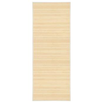 ARDEBO.de - Teppich Bambus 80x200 cm Natur