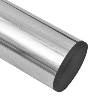 2 x Teleskopfuß Stützfuß Tischbein Edelstahl 710mm-1100mm