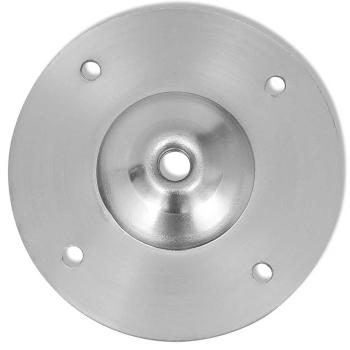 2 x Teleskopfuß Stützfuß Tischbein Edelstahl 710mm-1100mm