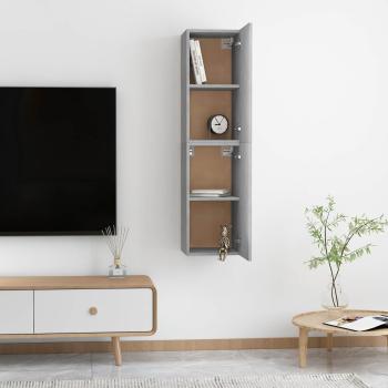 ARDEBO.de - 2 stk. Beton Grau Holzwerkstoff