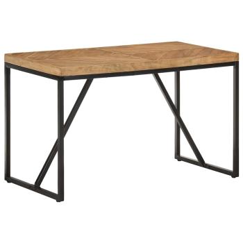 ARDEBO.de - Esstisch 120x60x76 cm Massivholz Akazie und Mango