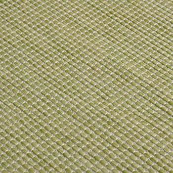 Outdoor-Teppich Flachgewebe 120x170 cm Gr?n
