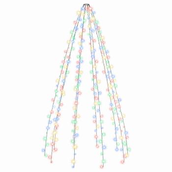 Weihnachtsbaum-Lichternetz mit 300 LEDs Mehrfarbig 300 cm