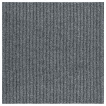 ARDEBO.de - Schmutzfangläufer 100x100 cm Grau