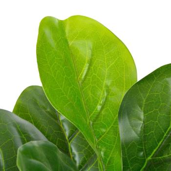 Künstliche Pflanze Geigen-Feige mit Topf Grün 90 cm
