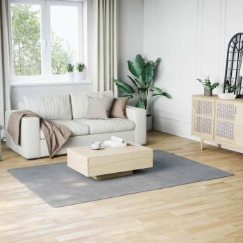 ARDEBO.de - Teppich Waschbar Flauschig Kurzflor 160x230 Rutschfest Grau