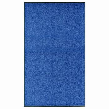ARDEBO.de - Fußmatte Waschbar Blau 90x150 cm