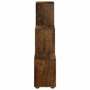 Treppenregal R?uchereiche 107 cm Holzwerkstoff