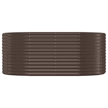 Hochbeet Verzinkter Stahl 175x100x68 cm Braun