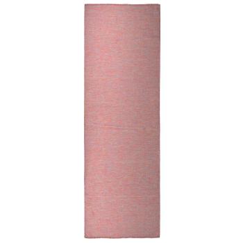 ARDEBO.de - Outdoor-Teppich Flachgewebe 80x250 cm Rot
