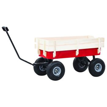 Handwagen 150 kg Rot