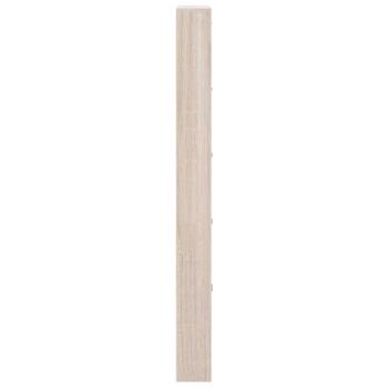 Schuhschrank mit 5 Schuhkippern Holz Eichen-Optik