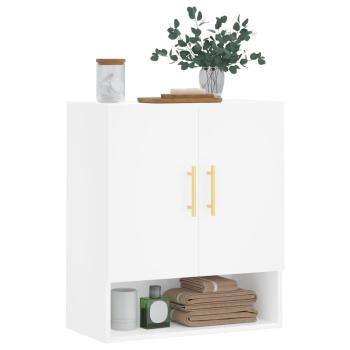 Wandschrank Wei? 60x31x70 cm Holzwerkstoff