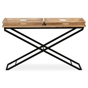 Konsolentisch Mangoholz Massiv 130 x 40 x 80 cm