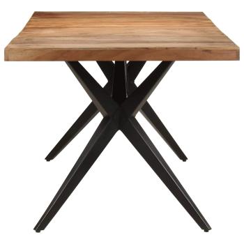 Esstisch 200x90x76 cm Akazie Massivholz