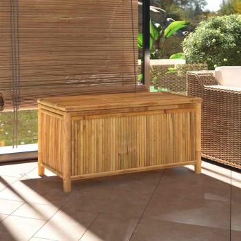ARDEBO.de - Gartentruhe 110x52x55 cm Bambus