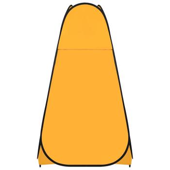 Pop-Up Duschzelt Gelb
