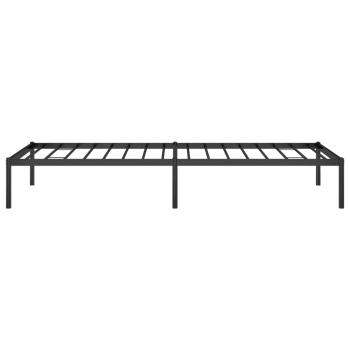 Bettgestell Metall Schwarz 80x200 cm