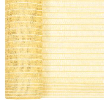 Zaunblende Beige 1,5x10 m HDPE 195 g/m²