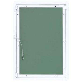 Revisionsklappe mit Aluminium-Rahmen und GK-Einlage 400x600 mm