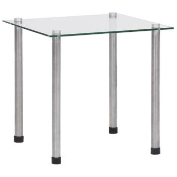 Satztische 3-tlg. Transparent Hartglas