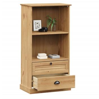 B?cherregal VIGO 60x35x114,5 cm Massivholz Kiefer