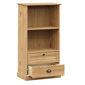 B?cherregal VIGO 60x35x114,5 cm Massivholz Kiefer