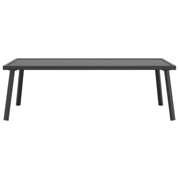 Garten Couchtisch Anthrazit 110x55x35cm Stahl