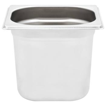 Gastronormbehälter 8 Stk. GN 1/6 150 mm Edelstahl