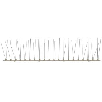 6-tlg. Vogelabwehr-Spikes-Set 3 m Kunststoff 4-reihig