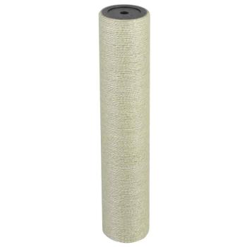 ARDEBO.de - Katzen-Kratzbaum 8x40 cm 10 mm Beige