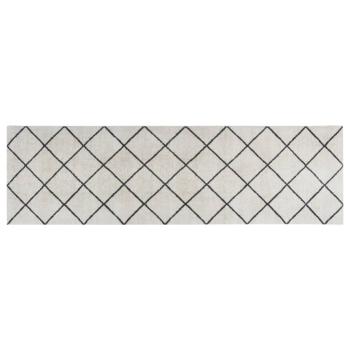 Küchenteppich Waschbar Quadrat 60x180 cm Samt