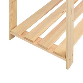 Lagerregal mit 5 B?den 170?38?170 cm Kiefer Massivholz 500 kg