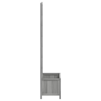 Pflanzkübel mit Spalier 40x30x135 cm Massivholz Tanne