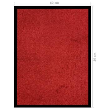 Fußmatte Rot 60x80 cm