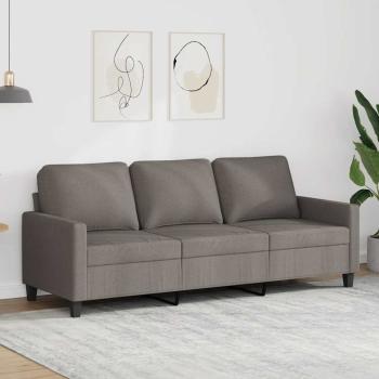 ARDEBO.de - 3-Sitzer-Sofa Taupe 180 cm Stoff