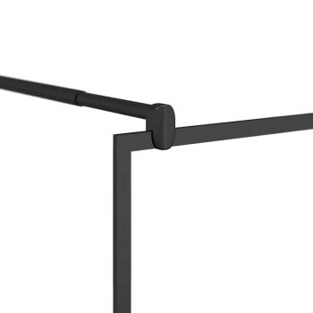 Duschwand f?r Begehbare Dusche mit Klarem ESG Glas 115x195 cm