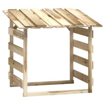 Pergolen mit Dach 6 Stk. 100x90x100 cm Kiefernholz Imprägniert