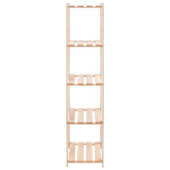 Lagerregale 5 B?den 5 Stk. 80x38x170cm Massivholz Kiefer 250kg