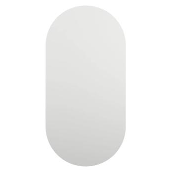 Spiegel mit LED-Leuchten 40x20 cm Glas Oval