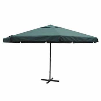 ARDEBO.de - Sonnenschirm Grün Aluminium 500 cm