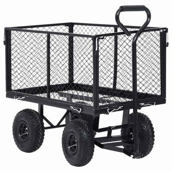 Gartenwagen Schwarz 350 kg
