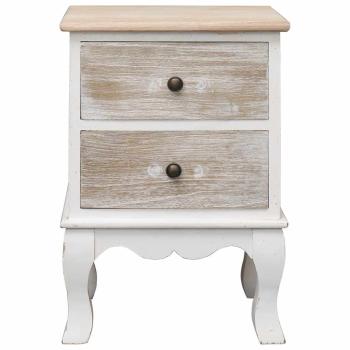 Nachttisch 35x30x50 cm Paulownia Holz