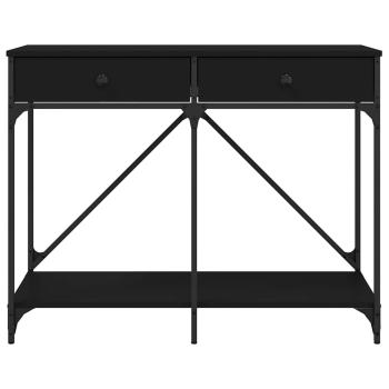 Konsolentisch Schwarz 100x39x78,5 cm Holzwerkstoff