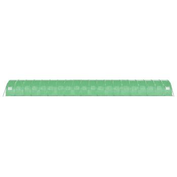 Gewächshaus mit Stahlrahmen Grün 60 m² 20x3x2 m