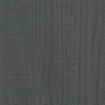 Massivholzbett Grau Kiefer 200x200 cm