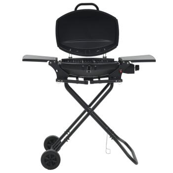 ARDEBO.de - Gasgrill Tragbar mit Kochzone Schwarz