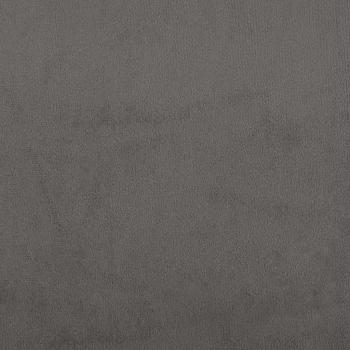 Kopfteil mit Ohren Dunkelgrau 147x23x118/128 cm Samt